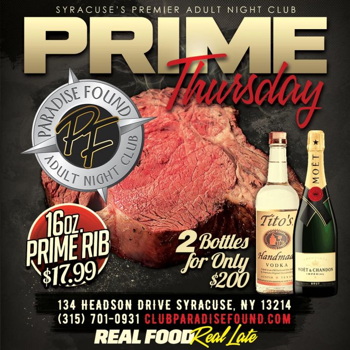 Prime Thursday's at Paradise Found