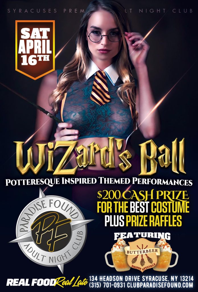 Potter Themed Wizards Ball at Club Paradise Found