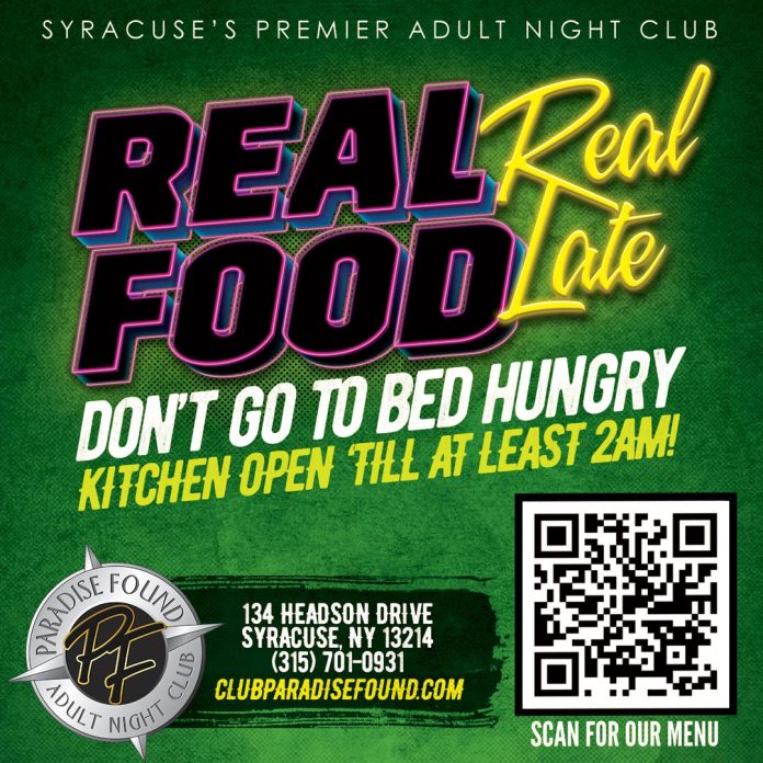 Real Food - Real Late - Late Night Dining Paradise Found Syracuse NY